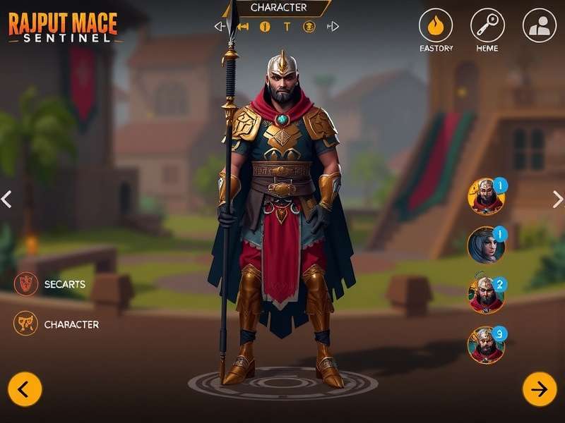 Rajput Mace Sentinel gameplay screenshot